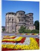 Flower Beds in Front of Porta Nigra in Trier by Anonymous