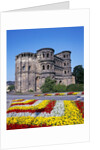 Flower Beds in Front of Porta Nigra in Trier by Anonymous