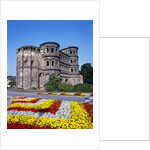 Flower Beds in Front of Porta Nigra in Trier by Anonymous