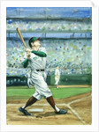A Baseball Player at Bat from Frank and Ernest Play Ball by Alexandra Day
