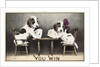 You Win Postcard by Anonymous