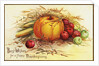Best Wishes for a Happy Thanksgiving Postcard by Anonymous