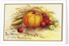 Best Wishes for a Happy Thanksgiving Postcard by Anonymous