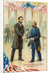Meeting of President Lincoln and Gen'l Grant Postcard by Anonymous
