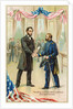 Meeting of President Lincoln and Gen'l Grant Postcard by Anonymous