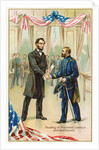 Meeting of President Lincoln and Gen'l Grant Postcard by Anonymous