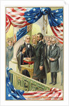 Inauguration of Abraham Lincoln Postcard by Corbis