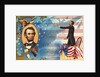 Abraham Lincoln Postcard with Battle of Gettysburg by Anonymous