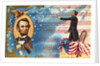 Abraham Lincoln Postcard with Battle of Gettysburg by Anonymous
