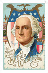 In Memory of the Birthday of Washington Postcard by Anonymous