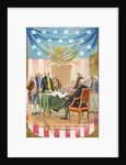 Signing of the Declaration of Independence Postcard by Anonymous