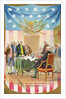 Signing of the Declaration of Independence Postcard by Anonymous