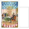Signing of the Declaration of Independence Postcard by Anonymous