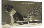 Santy's Assistant Postcard by Anonymous