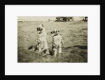 Mr. and Mrs. Tiny at Camp Petawawa Postcard by Anonymous