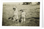 Mr. and Mrs. Tiny at Camp Petawawa Postcard by Anonymous