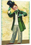 The Top o' the Mornin' to You Postcard by Ellen H. Clapsaddle