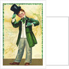 The Top o' the Mornin' to You Postcard by Ellen H. Clapsaddle