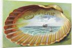 Souvenir From Postcard with Ocean Scene by Anonymous