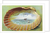 Souvenir From Postcard with Ocean Scene by Anonymous