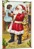 A Merry Christmas Greeting Postcard by Anonymous