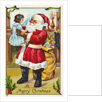 A Merry Christmas Greeting Postcard by Anonymous