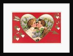 To My Valentine Victorian Postcard by Anonymous
