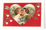To My Valentine Victorian Postcard by Anonymous
