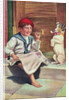 Hitting the Pipe Postcard by Anonymous