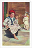 Hitting the Pipe Postcard by Anonymous