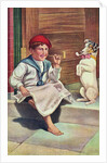 Hitting the Pipe Postcard by Anonymous
