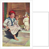 Hitting the Pipe Postcard by Anonymous
