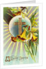 A Happy Easter Postcard with a Cross by Anonymous