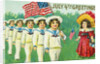 July 4th Greetings Postcard by Anonymous