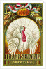 Thanksgiving Greeting Postcard by Anonymous