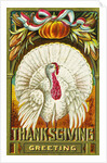 Thanksgiving Greeting Postcard by Anonymous