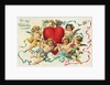 To My Valentine Postcard with Cherubs by Anonymous