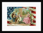 Washington's Home Life at Mount Vernon Postcard by Anonymous