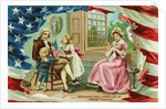 Washington's Home Life at Mount Vernon Postcard by Anonymous