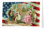 Washington's Home Life at Mount Vernon Postcard by Anonymous
