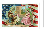 Washington's Home Life at Mount Vernon Postcard by Anonymous