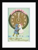 New Years Greetings Postcard by Anonymous