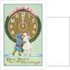 New Years Greetings Postcard by Anonymous