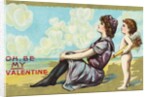 Oh, Be My Valentine Postcard by Anonymous