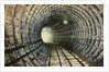 Hudson River Tunnel Curve, New York Postcard by Anonymous