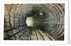 Hudson River Tunnel Curve, New York Postcard by Anonymous