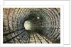 Hudson River Tunnel Curve, New York Postcard by Anonymous