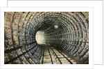 Hudson River Tunnel Curve, New York Postcard by Anonymous