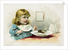 Woolson Spice Company Trade Card with a Fly in a Little Girl's Soup by Anonymous