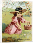 Easter Egg Rolling - White House Lawn Woolson Spice Company Trade Card by Anonymous